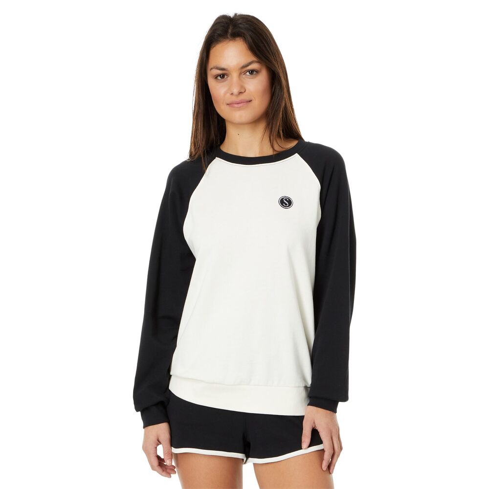 Salty Crew Set Sail Crew Sweatshirt Black MD